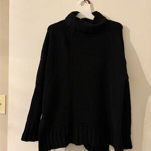 Aerie Black Turtleneck Sweater